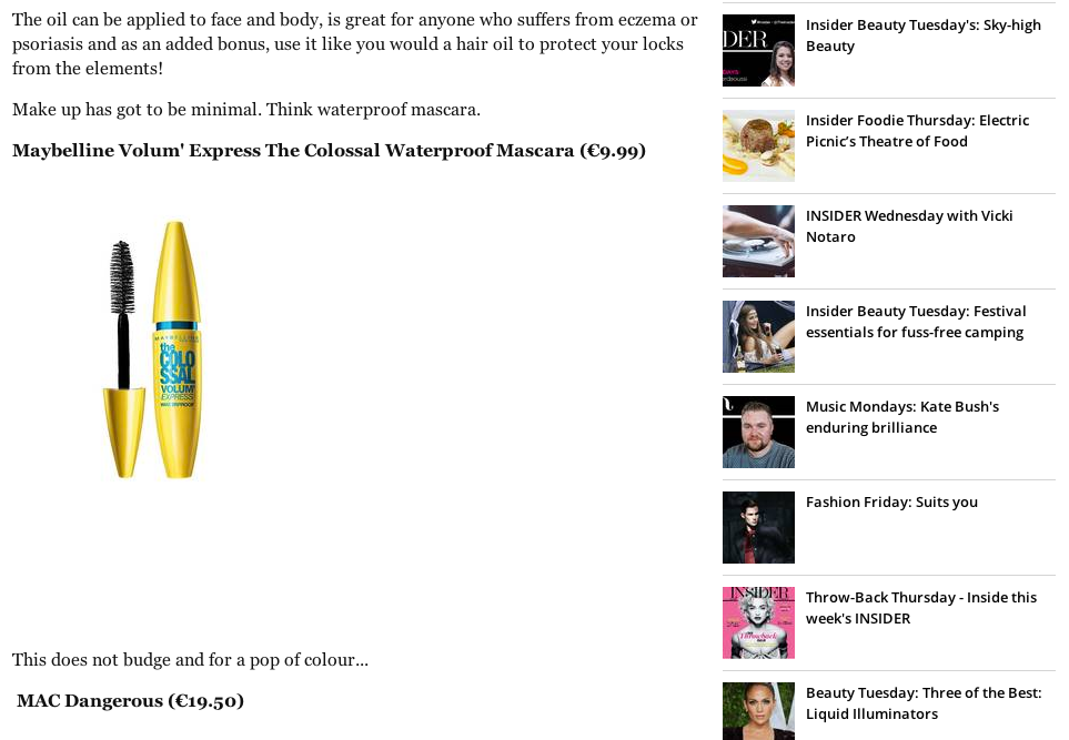 Maybelline Volum' Express The Colossal Waterproof Mascara